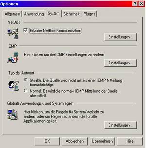 ..die Systemeinstellungen